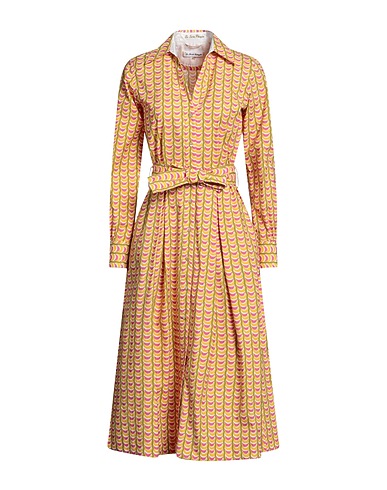 LE SARTE PETTEGOLE Long dress Marigold 97% Cotton, 3% Elastane