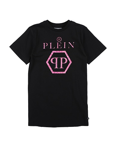 PHILIPP PLEIN Dress Black 95% Cotton, 5% Elastane