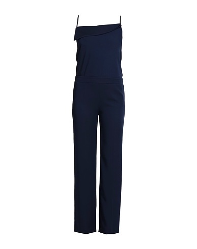 BIANCOGHIACCIO Jumpsuits and Overalls Blue 94% Polyester, 6% Elastane