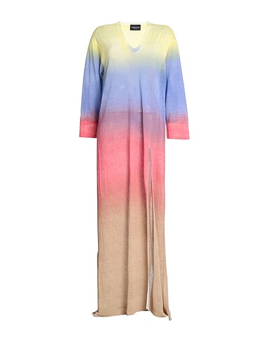 ANTONELLA RIZZA Cover-ups Pastel yellow 86% Linen, 14% Polyamide