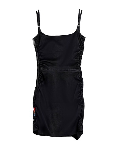 OFF-WHITE™ Sheath dress Black 100% Lambskin, Cotton, Lycra®