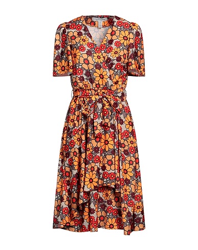 LIQUORISH Midi dress Light brown 100% Polyester