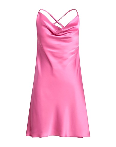 FLY GIRL Short dress Pink 97% Polyester, 3% Elastane