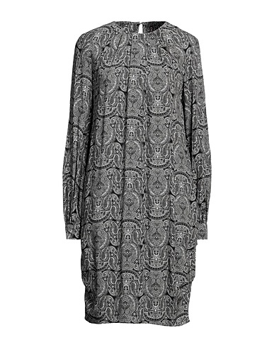 MANILA GRACE Short dress Black 100% Viscose