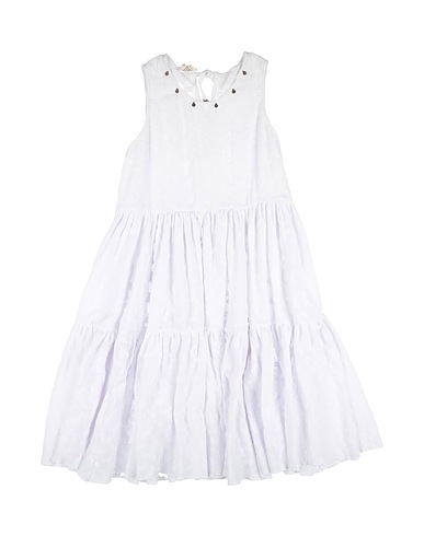 CAFFÉ D'ORZO Dress White 100% Cotton