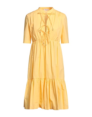 PATRIZIA PEPE Midi dress Apricot 100% Cotton