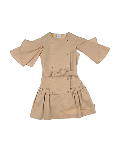 BURBERRY Dress Sand 97% Cotton, 3% Elastane