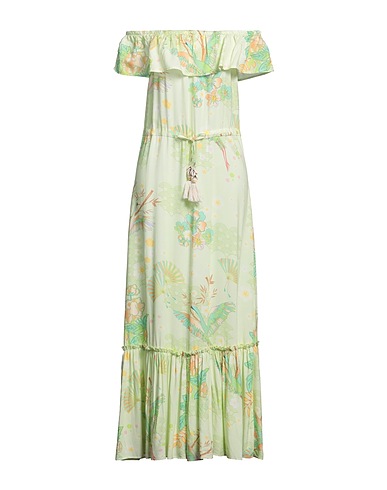 LIQUORISH Long dress Light green 100% Viscose