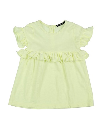 AVENTIQUATTRORE Vestido para bebé  Lime green 100% Cotton