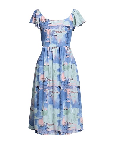 LIQUORISH Short dress Light blue 100% Polyester
