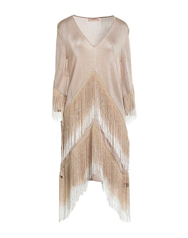 TWINSET Short dress Sand 100% Viscose