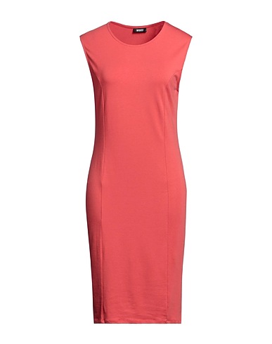 !M?ERFECT Midi dress Coral 48% Cotton, 48% Modal, 4% Elastane