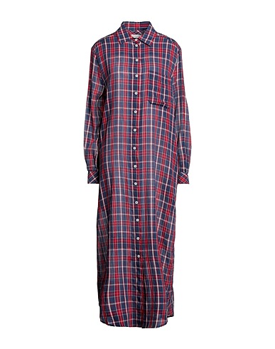 LES VRAIES FILLES Vestito chemisier Blu navy 100% Cotone