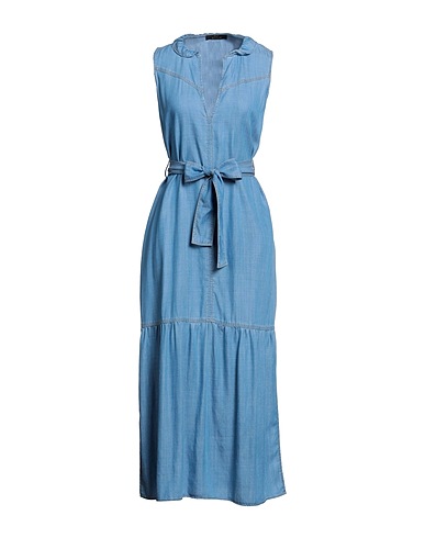 ACTITUDE by TWINSET Denim dress Blue 100% Lyocell