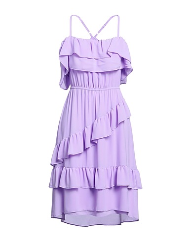 KAOS Robe courte Mauve 100% Polyester