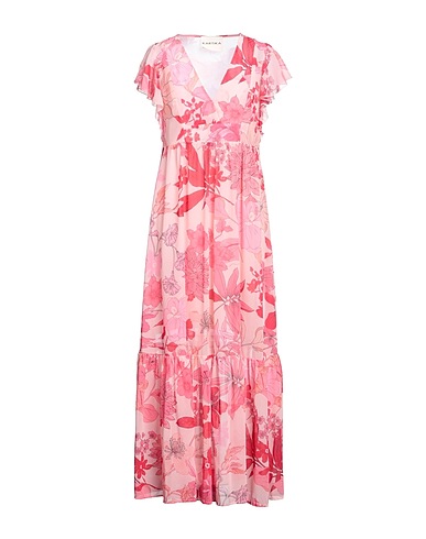 KARTIKA Long dress Pink 100% Polyester