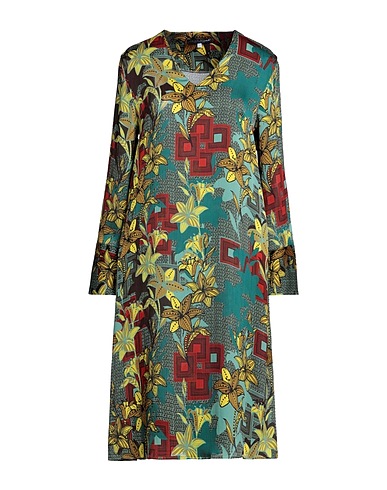 BRIAN DALES Midi dress Light green 100% Polyester