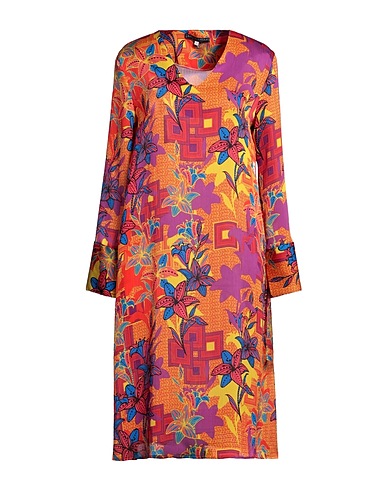BRIAN DALES Midi dress Purple 100% Polyester