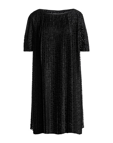 EMPORIO ARMANI Short dress Black 53% Viscose, 47% Polyester