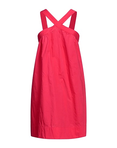 NENETTE Short dress Fuchsia 100% Cotton