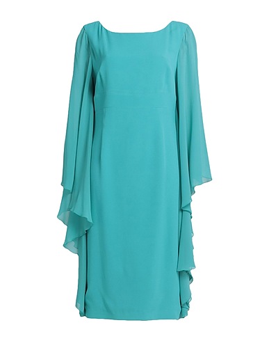 BOTONDI COUTURE Midi dress Emerald green 100% Silk