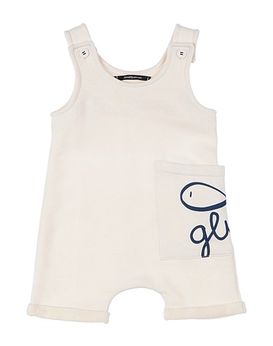 AVENTIQUATTRORE Tutina Baby  Off white 79% Cotone, 12% Acrilico, 9% Altre Fibre