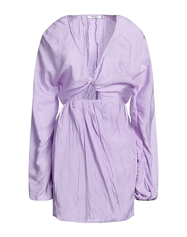 NA-KD Short dress Lilac 65% Viscose, 35% Polyester