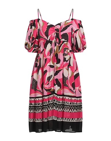 EMMA & GAIA Short dress Fuchsia 100% Viscose