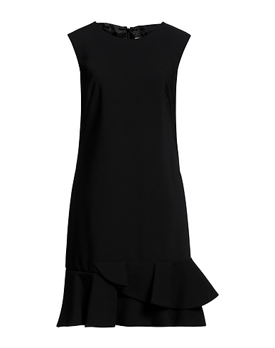 MODIGLIANI  LES FEMMES Midi dress Black 95% Polyester, 5% Elastane