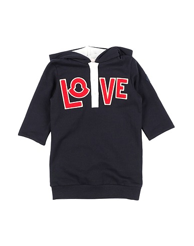MONCLER Vestito Baby  Blu notte 95% Cotone, 5% Elastan