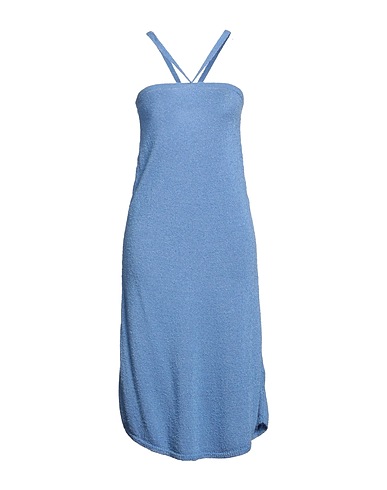 NA-KD Midi dress Light blue 100% Acrylic