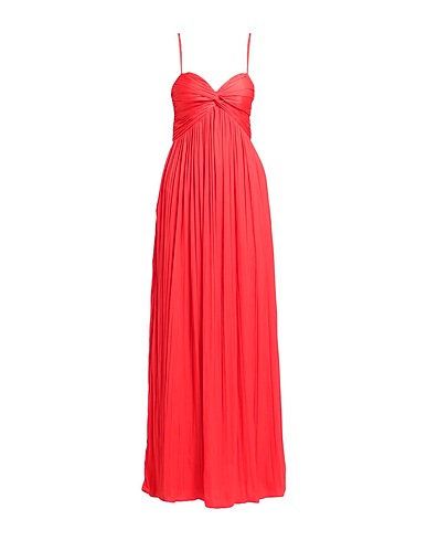 NA-KD Long dress Red 100% Polyester
