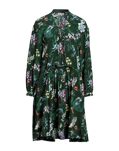 ZADIG&VOLTAIRE Midi dress Dark green 100% Silk