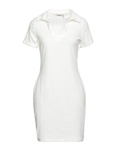 NA-KD Short dress White 80% Cotton, 20% Polyester