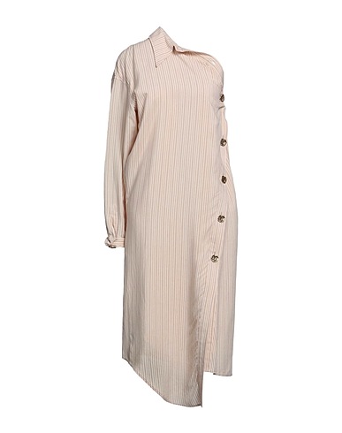 ACNE STUDIOS Midi dress Beige 58% Viscose, 42% Acetate