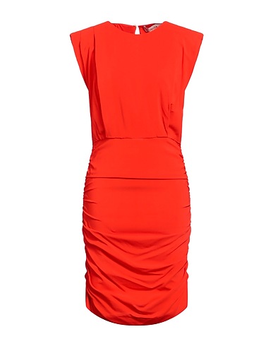 JUCCA Midi dress Coral 95% Viscose, 5% Elastane