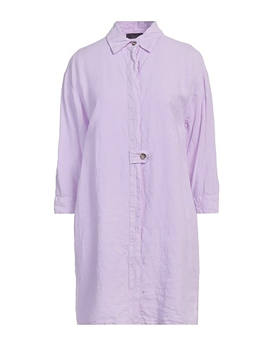 PESERICO Office dress Lilac 100% Linen
