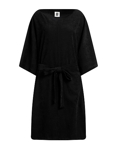 #HASHTAGMART Vestito midi Nero 97% Poliestere, 3% Elastan