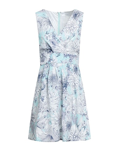 ANONYME DESIGNERS Short dress Sky blue 100% Polyester