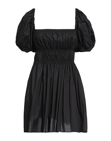 MATTEAU Short dress Black 100% Organic cotton