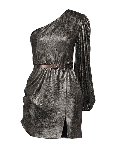 FELEPPA Short dress Platinum 91% Polyamide, 5% Elastane, 4% Metal