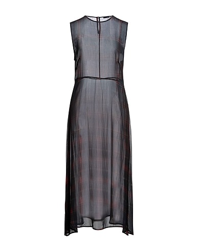 OSKLEN Midi dress Black 100% Viscose