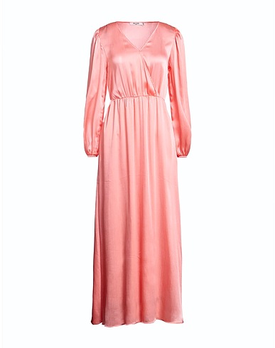 NA-KD Long dress Salmon pink 100% Polyester