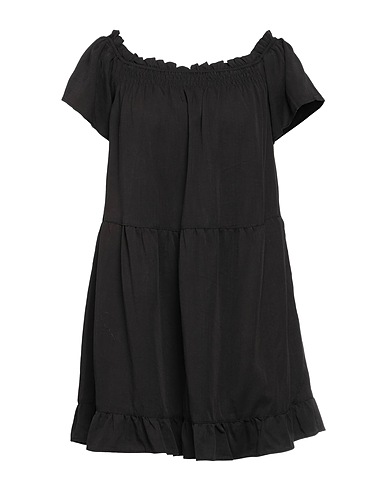 SUPERDRY Short dress Black 100% Lyocell