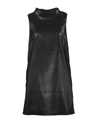 L' AUTRE CHOSE DRESSES Black 87% Polyester, 13% Polyamide