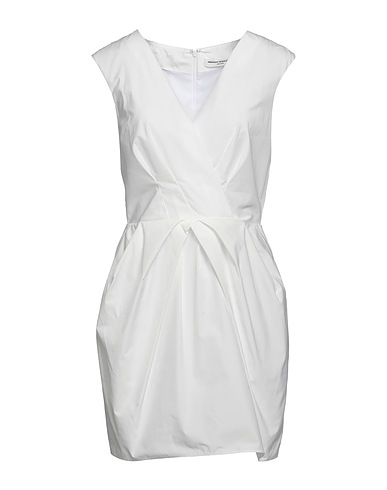 AMANDA UPRICHARD Sheath dress White 100% Polyester