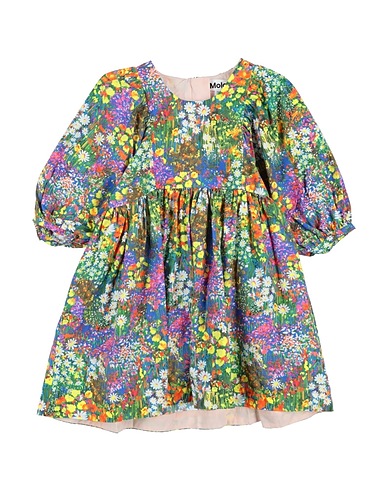 MOLO Dress Green 100% Cotton