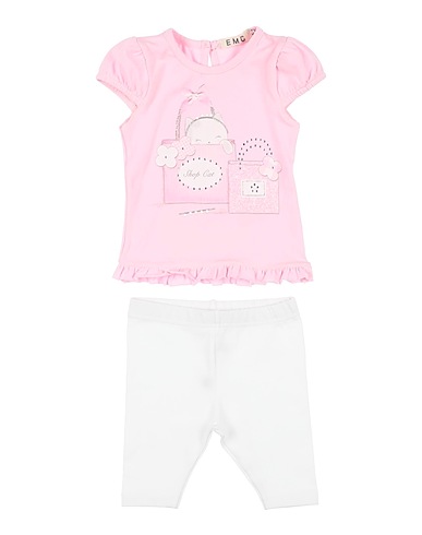 EMC EVERYTHING MUST CHANGE Baby co-ord  Pink 92% Cotton, 8% Elastane