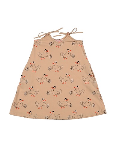 WEEKEND HOUSE KIDS Vestito Beige 96% Cotone, 4% Elastan