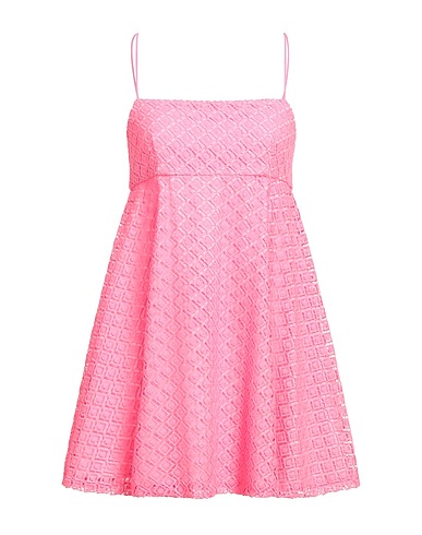 AMANDA UPRICHARD Short dress Fuchsia 100% Polyester, Elastane